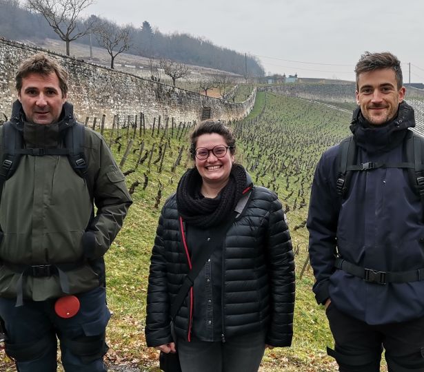 Romain PASCAULT, Matthieu NOEL & Elodie MENETRIER, commerciale chez Alabeurthe